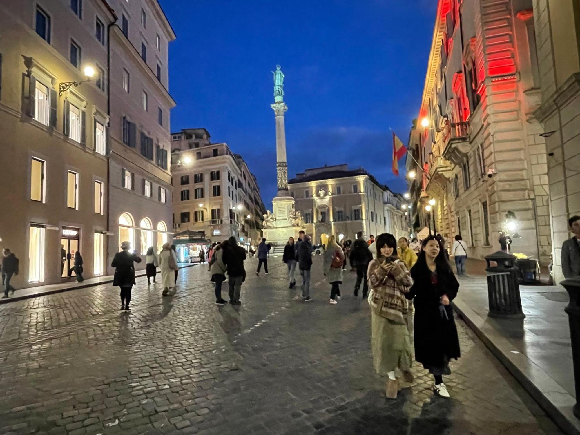 Spanish Steps Rome View Exterior foto